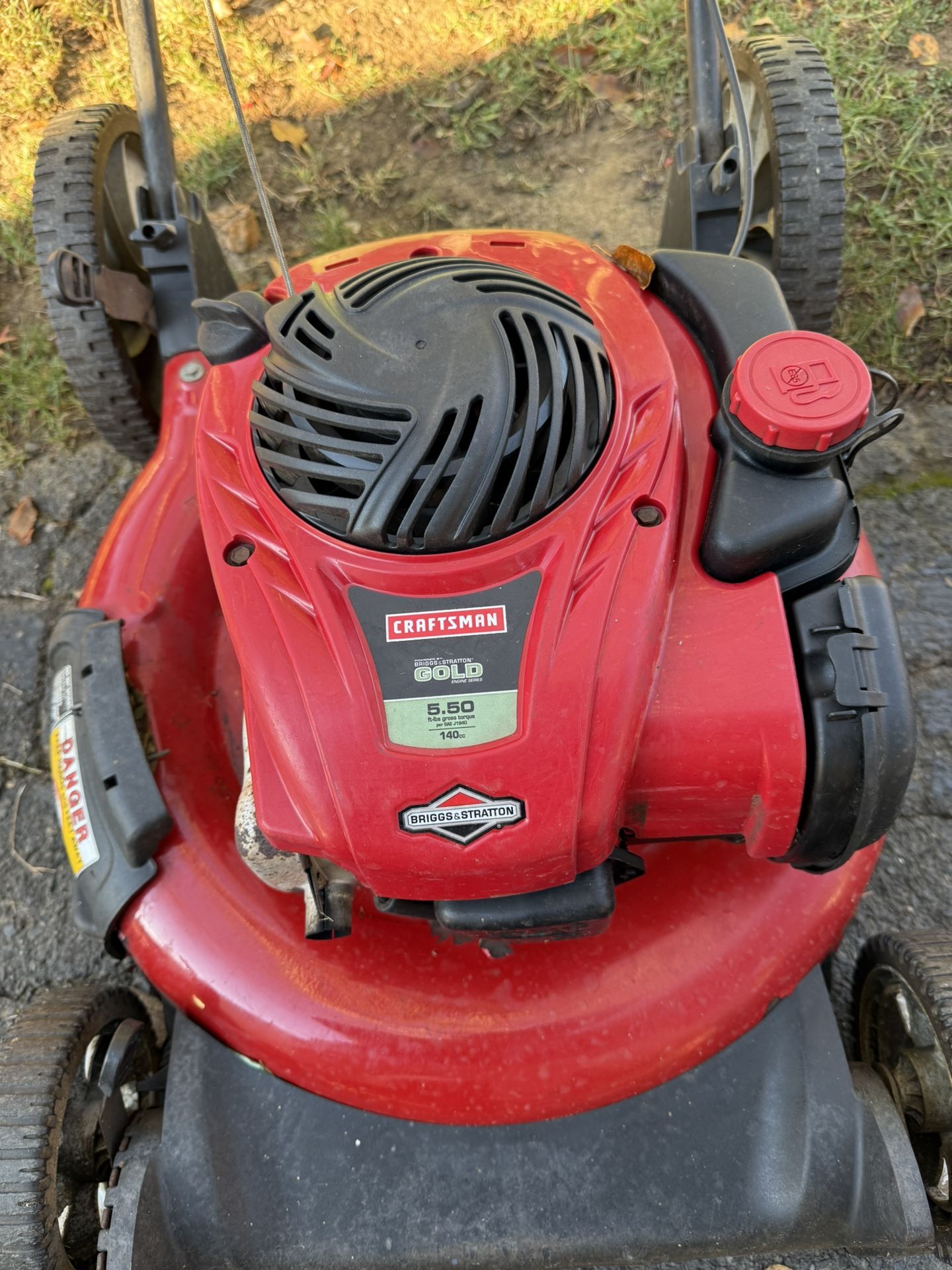 Craftsman 5.5 H Push Mower