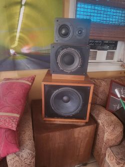 70s Built Speakers Vifa Tweeters Og Pile Drivers