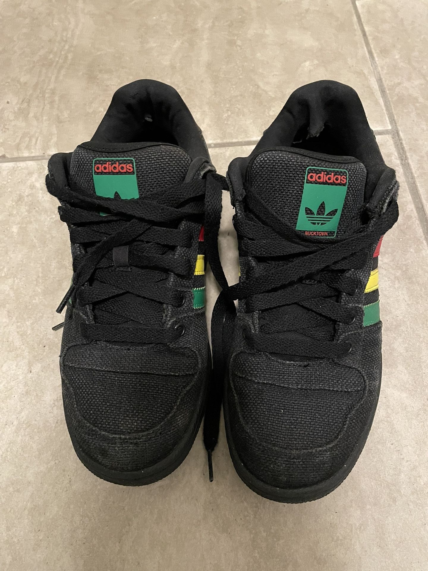 adidas bucktown rasta hemp shoes