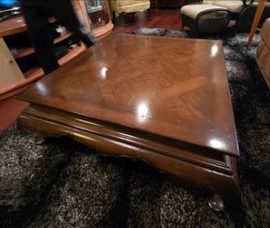 Cocktail Table - beautifully detailed solid wood
