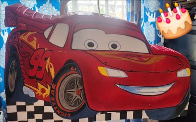 Cars Lightning Mcqueen Pinata/REDUCED PRICE