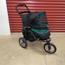 Pet Gear No-Zip Push Button Pet Stroller