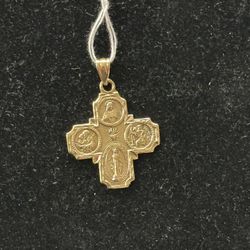 4 Way Cross 14k Gold 4.6 Grams 