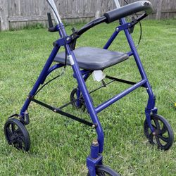 Walker With Seat 