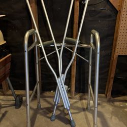 Walker and Crutches