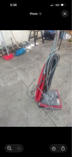 Commercial vacuum come with extra bell