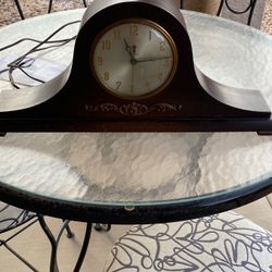 Antique Clock  - Great For The Mantle 