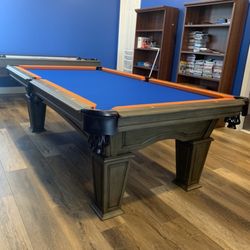 Grey Modern Pool Table 