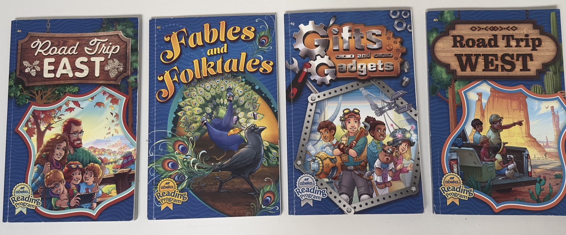 4 Abeka Readers Grade 4 Homeschool Literature