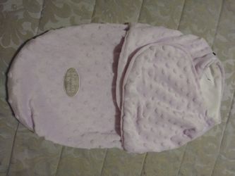 Lavender baby infant snuggly wrap
