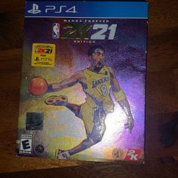 NBA 2K21 Mamba Forever Edition for the PlayStation 4 console. 