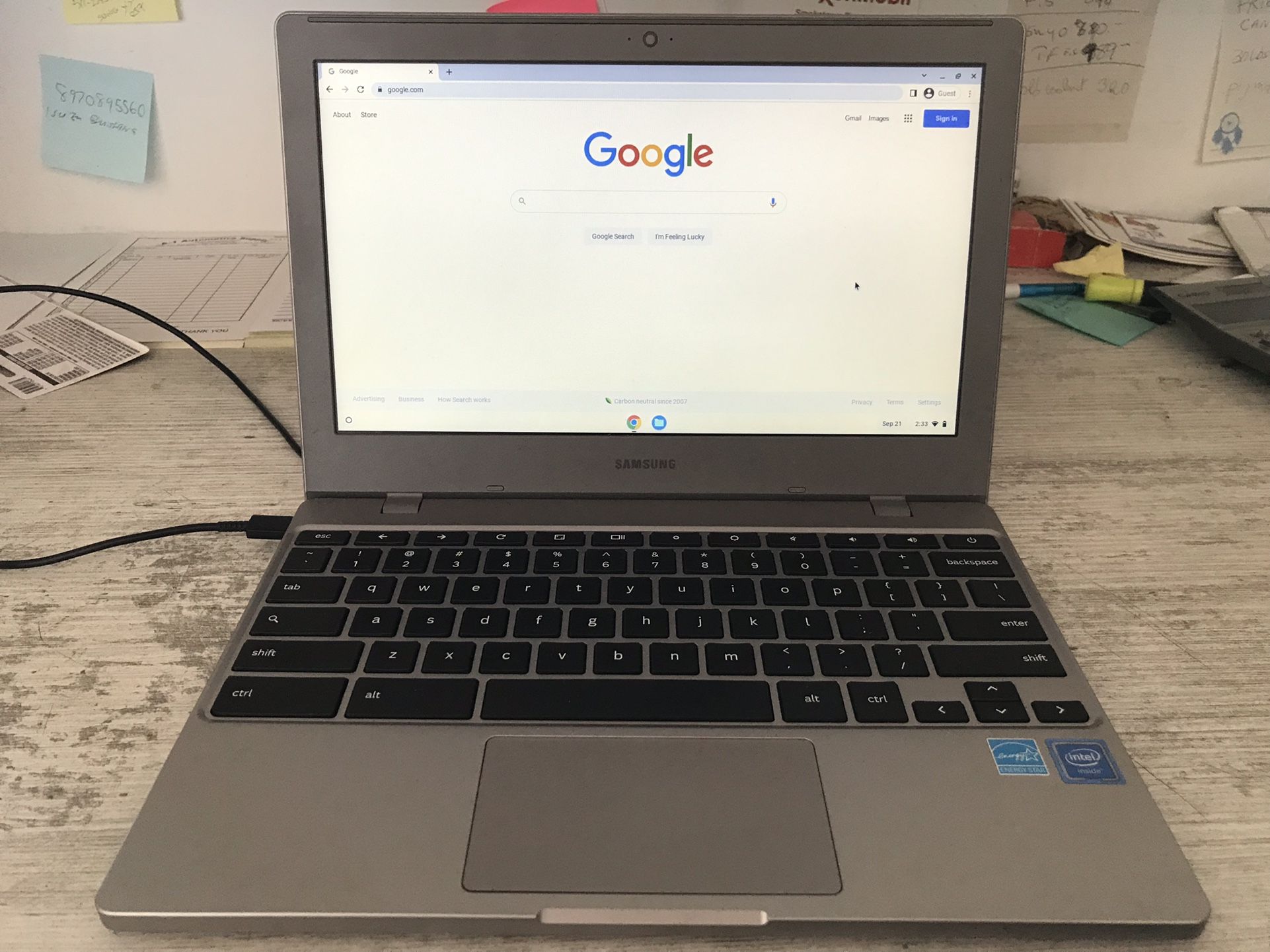 Samsung Chrome book 