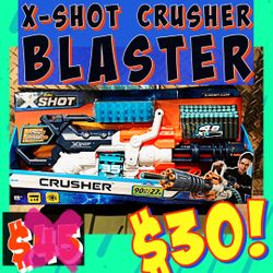 Crusher Slam-Fire Nerf Gun 