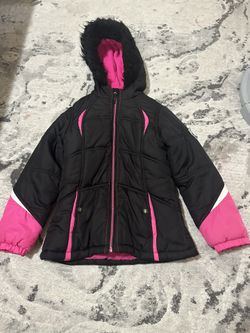 Pink /Black Puffer Jacket