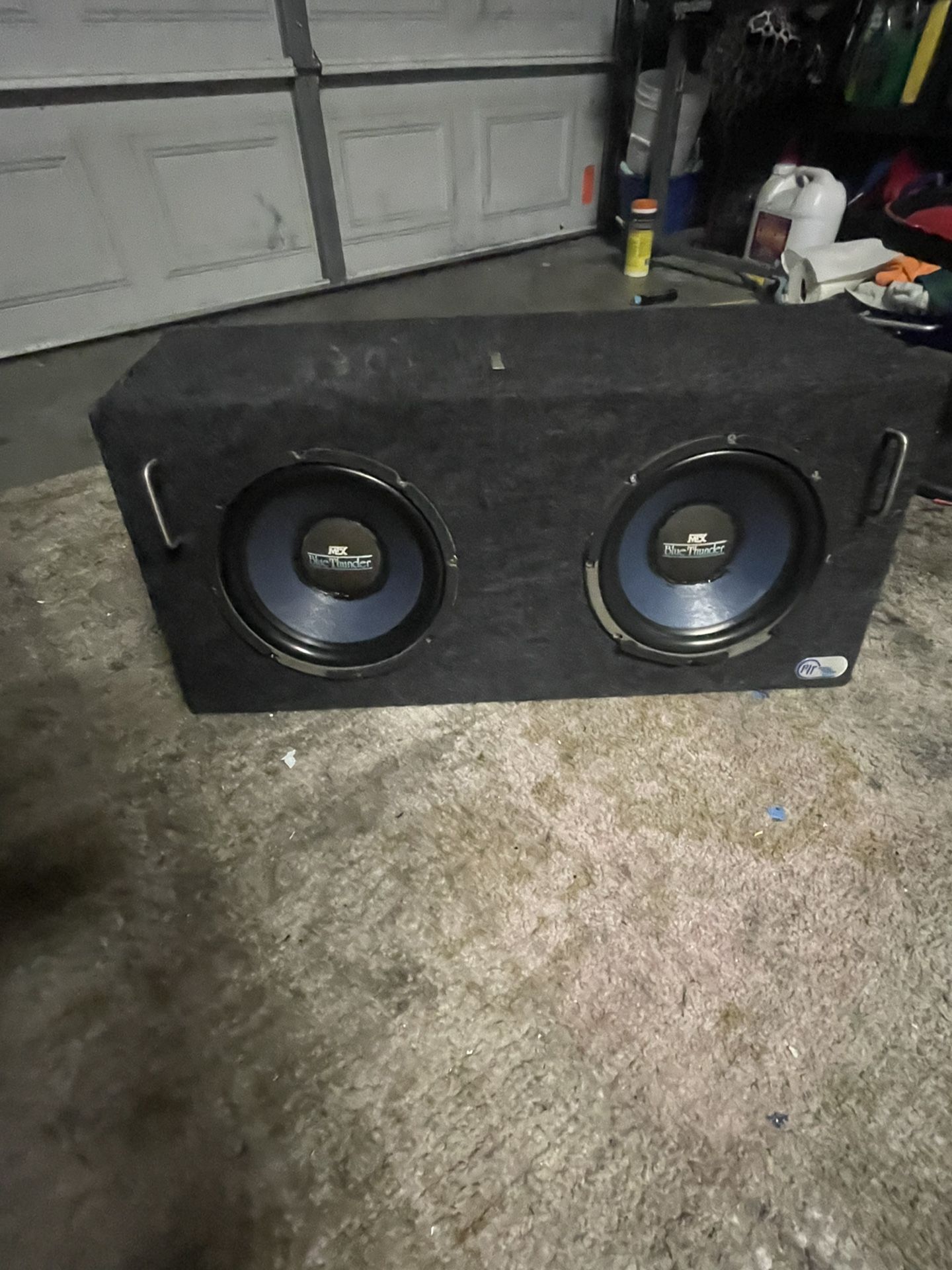 2x 10in OldSchool MTX Blue-Thunder Subs