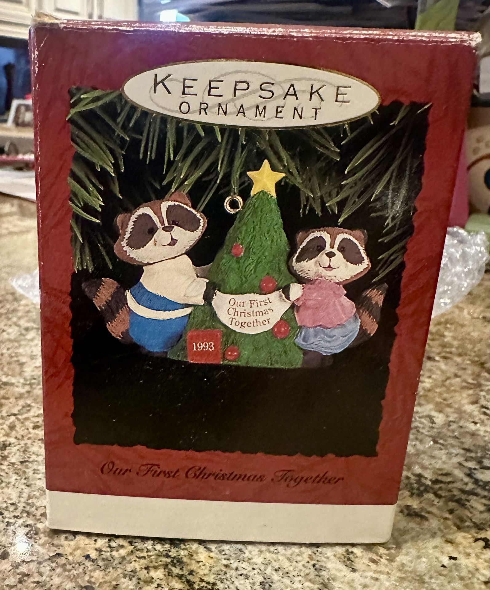 Hallmark Ornament 1993 Our First Christmas Together