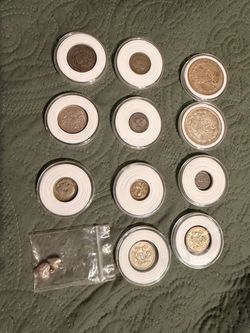 Silver world coins