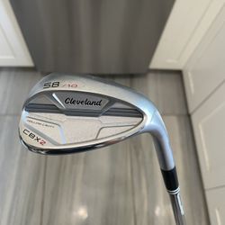 Cleveland Golf CBX2 Hollow Cavity 58°/10° Wedge, Dynamic Gold 115 Wedge Flex Steel, 35” RH - STILL AVAILABLE 