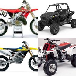 Sell Yamaha Honda Suzuki Kawasaki Polaris ATV Dirt Bike