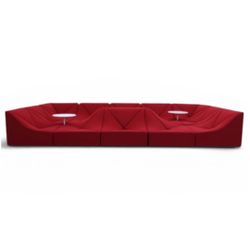 BRAND NEW DUNE SOFAS SET 16pcs, SIZE 7x15ft or 9x9ft N we have 25PCS size 12X12X12X12FT  VELVET FABRIC  CUSTOM MADE AVAILABLE