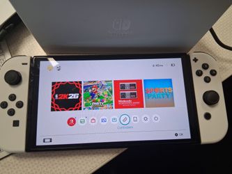 Nintendo switch white OLED