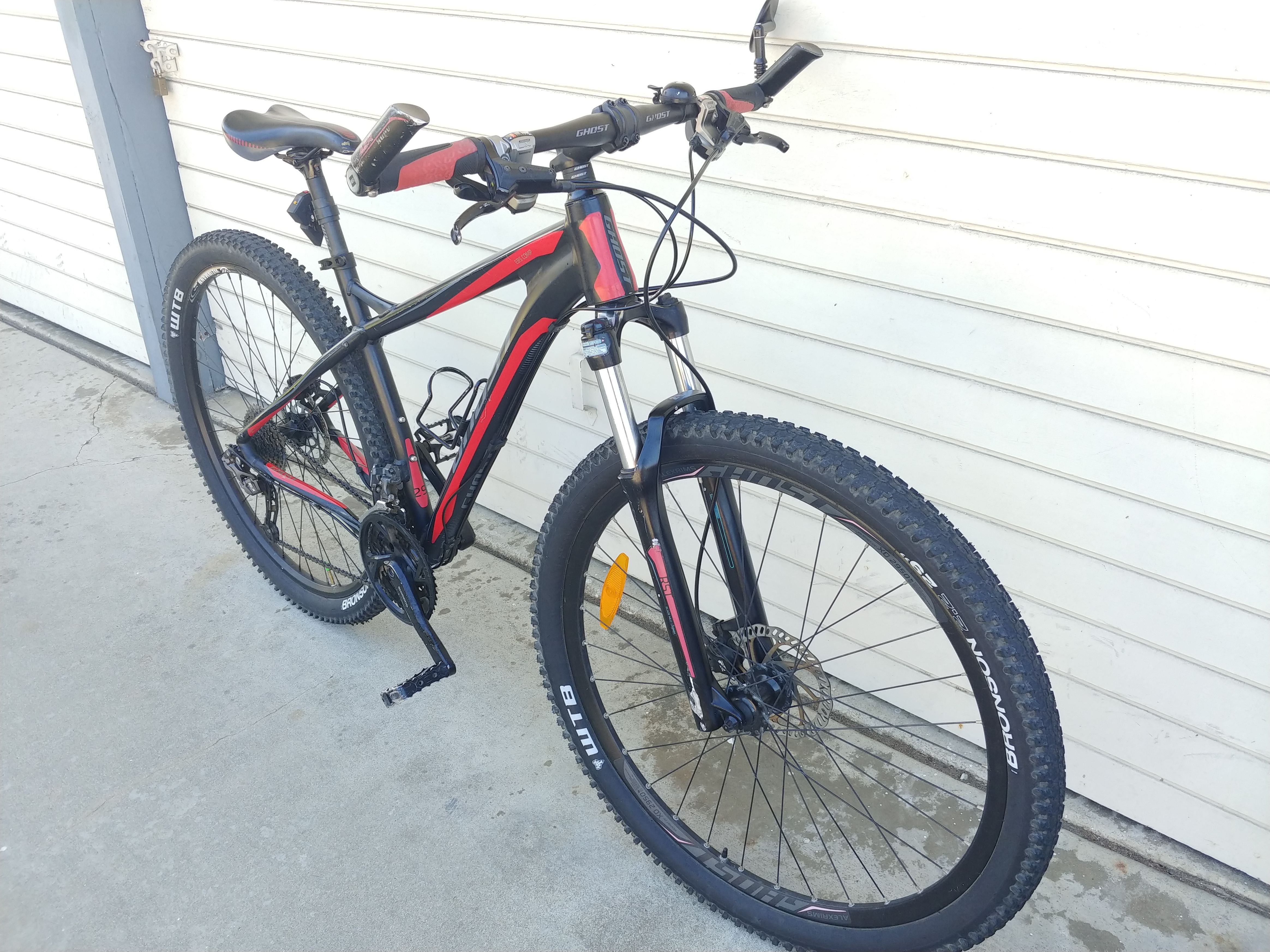 Ghost EBS Comp 29er XC MTB Bike, hydraulic disc brakes, 27 speed SLX