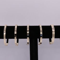 Gold Bracelet Cartier Style / Bracelete De Oro Estilo Cartier