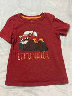 Youth boys XS 4/5 monster truck shirt