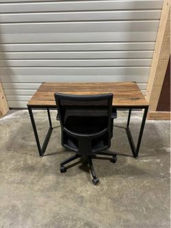 HON Office Chair + Integrated Desk — Free Local Delivery