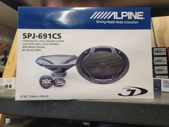 NEW ALPINE 6X9 COMPONENTS 