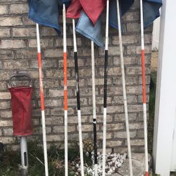 Golf Pins Flags Ball Retriever 