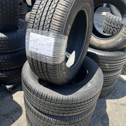245/65/17 Set Of 4 Tires Toyo Like New Installed And Balanced Set De 4 Llantas Toyo Instaladas Y Balanceadas