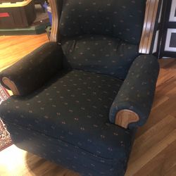 Chair, rocker recliner