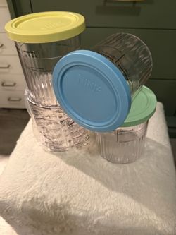 BRAND NEW Ninja CREAMi Pint Containers with Lids | Set of 4