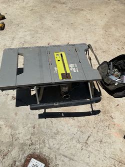 Ryobi portable table saw