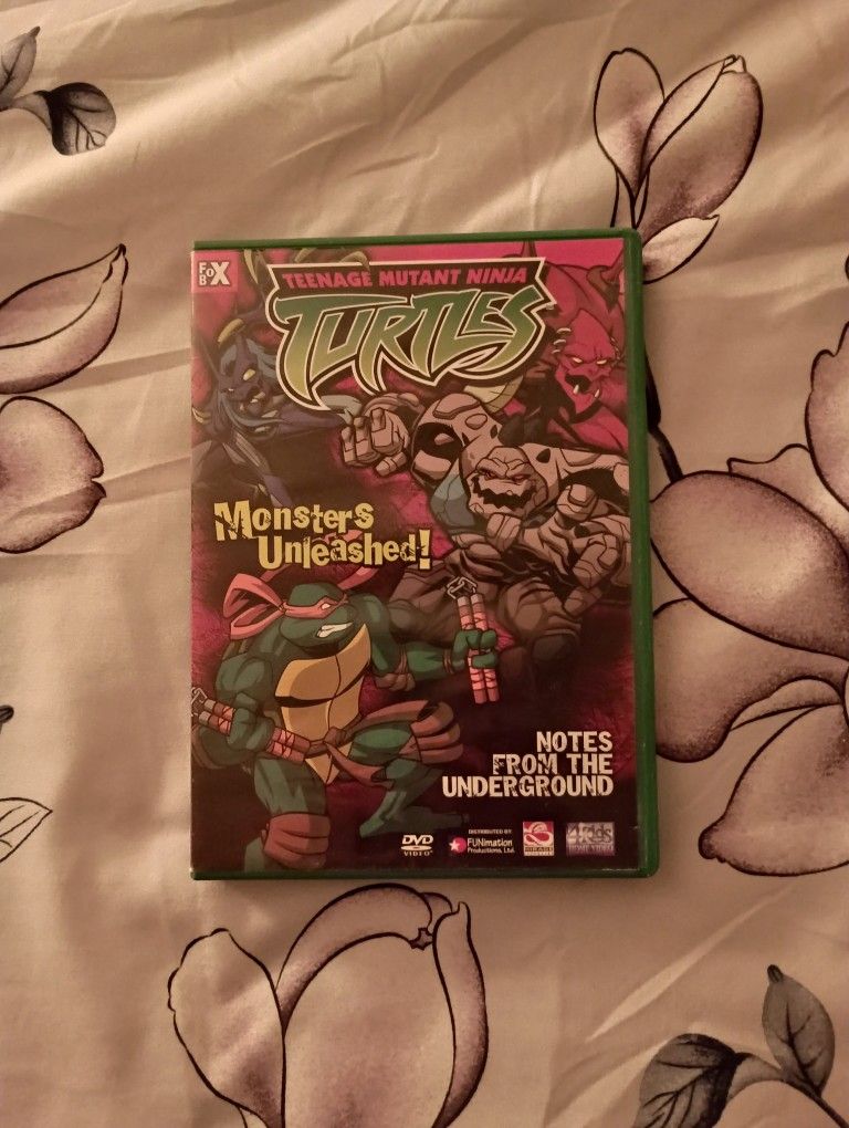 3/$10 🌟 Teenage Mutant Ninja Turtles: Monsters Unleashed DVD