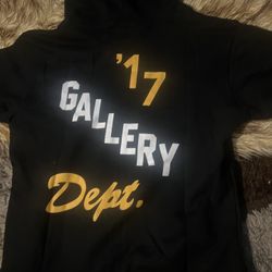 Black Gallery Dept Hoodie Medium , Small 