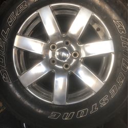 Rines Para Jeep 5 Rines Con Yantas Como Nuevos $150 Los 5 Hoy Sola Mente