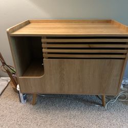 Mid Century - Modern Cat Litter Box Enclosure Furniture 