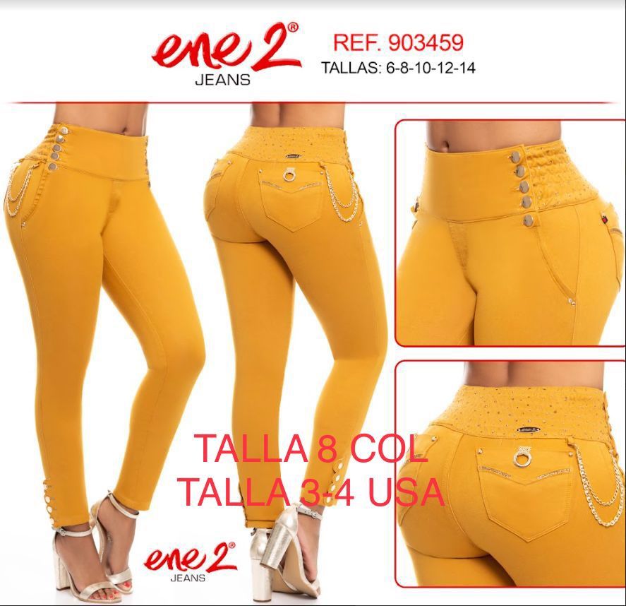 Pantalones Colombianos 100% Genuinos y de alta calidad. Talla 8
