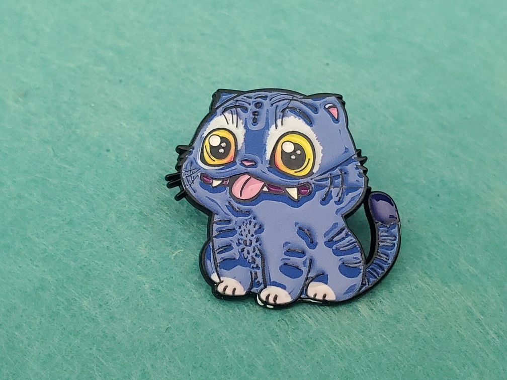 KPop Demon Hunters Derpy The Tiger Enamel Pin