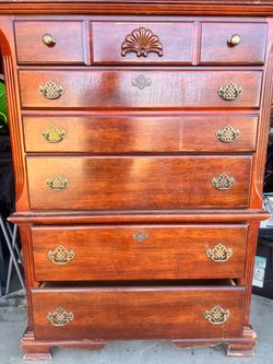 Wooden dresser