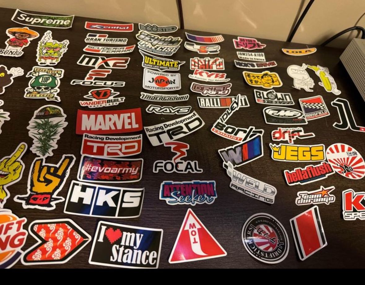 98 Racing Stickers