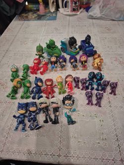 PJ MASK Catboy Owlette Gekko,y sus amigos (32 Unidades)