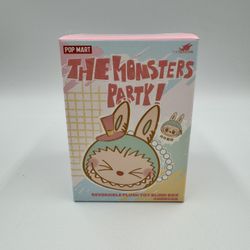 POP MART LABUBU THE MONSTERS Party Series Reversible Plush Authentic Sealed New