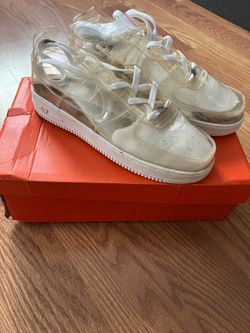 NEW Men's size 12 Clear Nike AF1