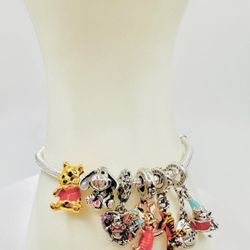 Pandora Winnie The Pooh S925 Complete set