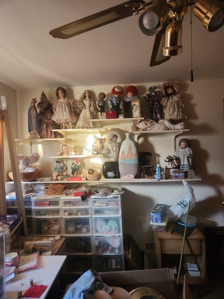 Collectible porcelain dials.