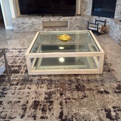 Large Square Coffee Table. 