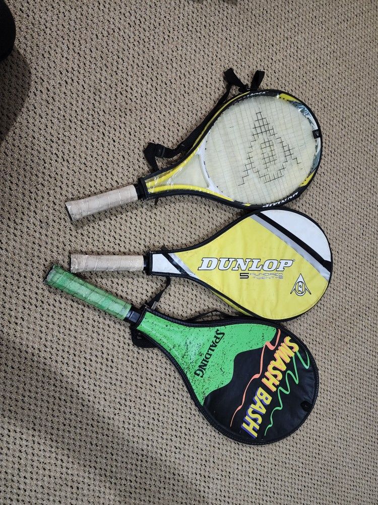 Tennis Rackets X 3